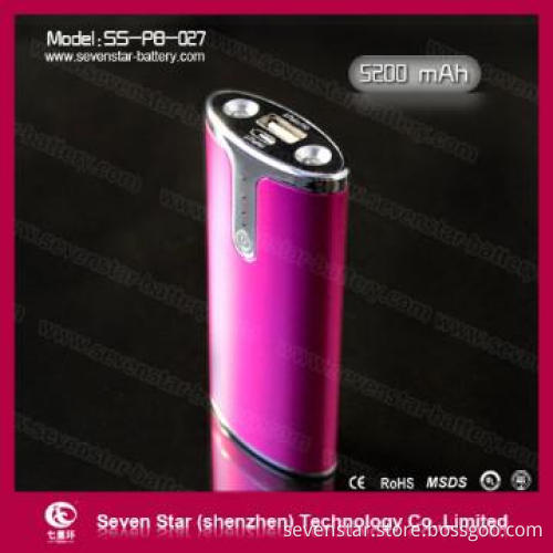 mobile power bank for iphone5 5200mAh